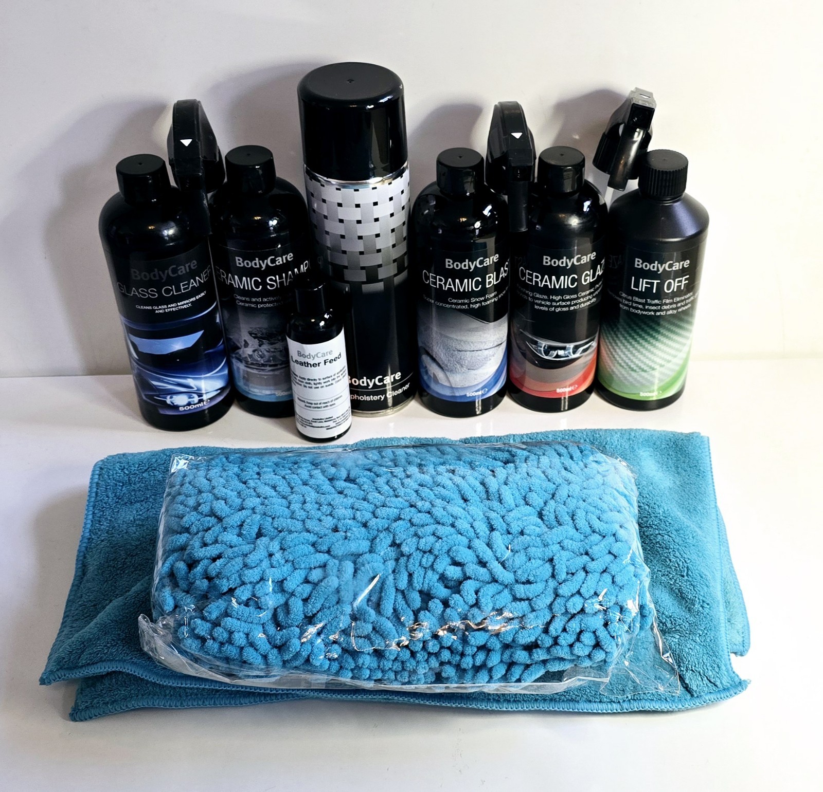 Body Care Ceramic Car Cleaning Kit & Carry Case