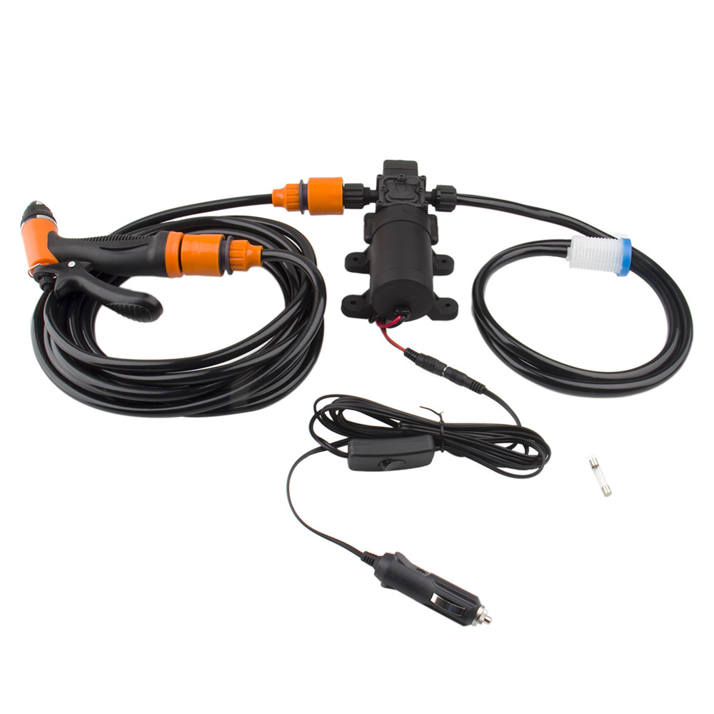 Portable 12V 100W 160 PSI High Pressure Car Electric Washer Auto Wash Pump Sets