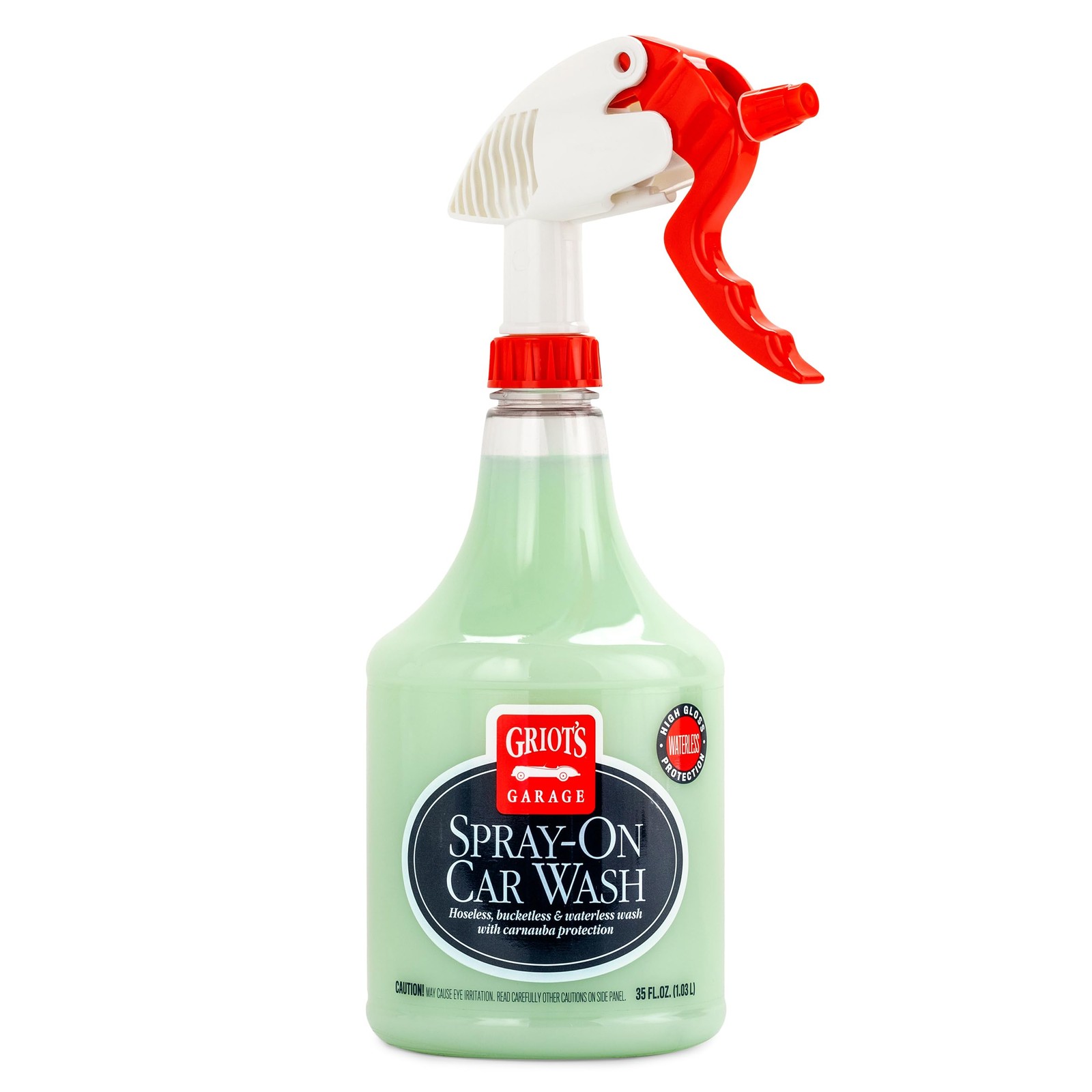 Spray On Car Wash Rinseless Waterless Carnauba Wax 35oz Griot s Garage Griots