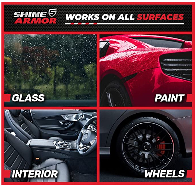 #1 Shine Armor Car Wax Polish Spray Fortify Quick Ceramic Protecting Shine Coat