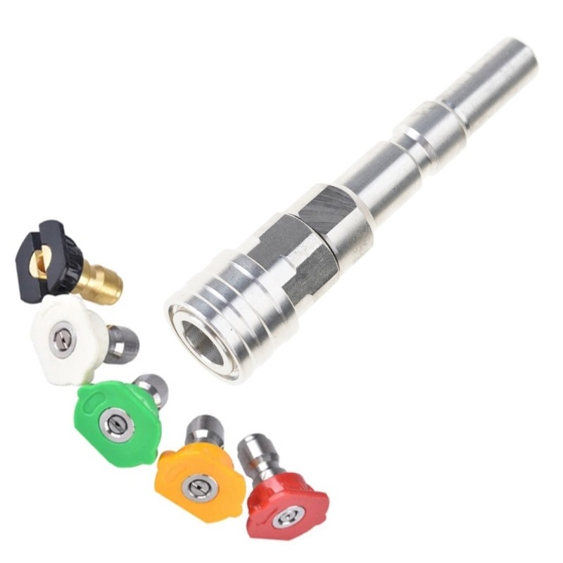 1/4in Quick Connect with Nozzles Foam Cannons Converter for Nilfisk KEW