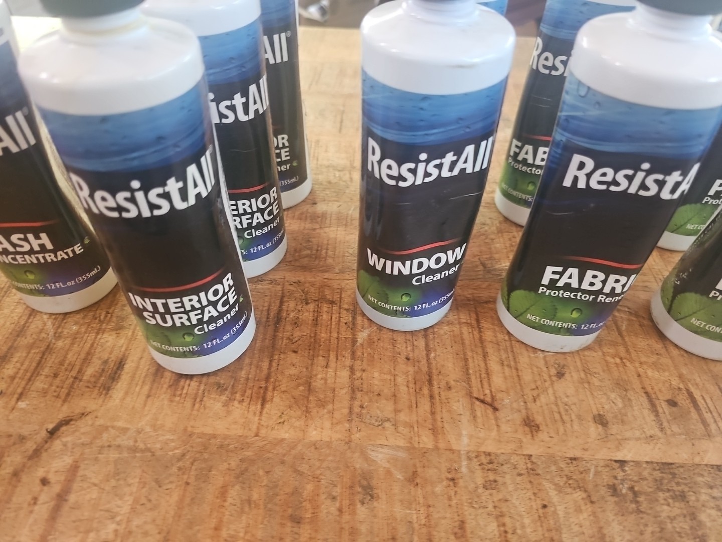 ResistAll NG Customer Care Kit Vehicle Car Cleaner Renewer Protector 10 bottles
