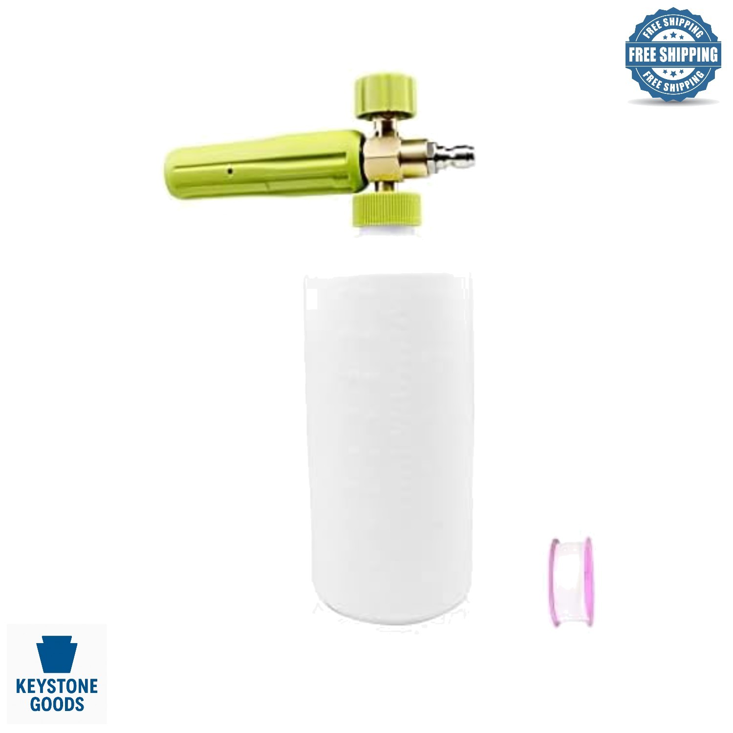1L Foam Cannon Car Wash Snow Foam Lance with Quick Connect for Pressure Washers