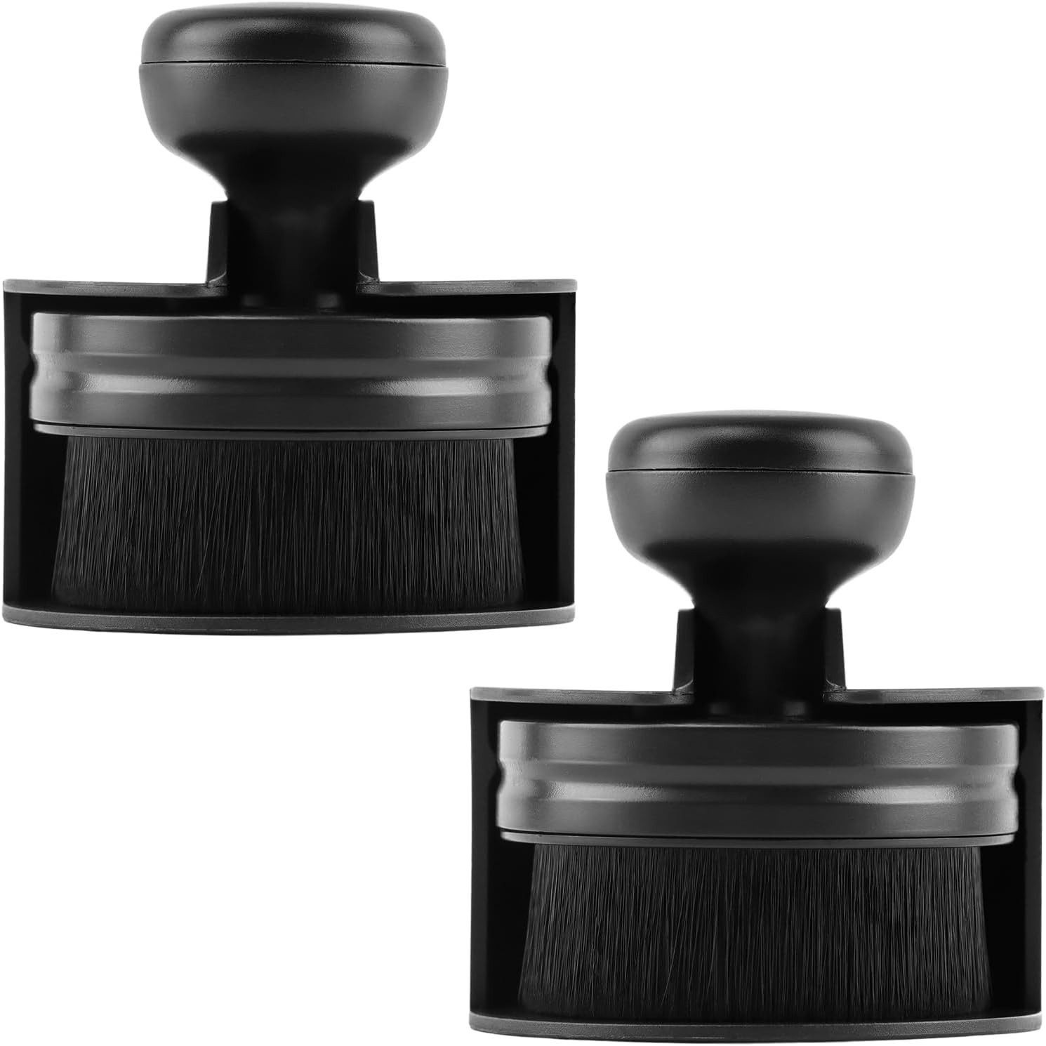 2 Pack Auto Detail Brushes Tire Shine Applicator Brush Car Wash Kit
