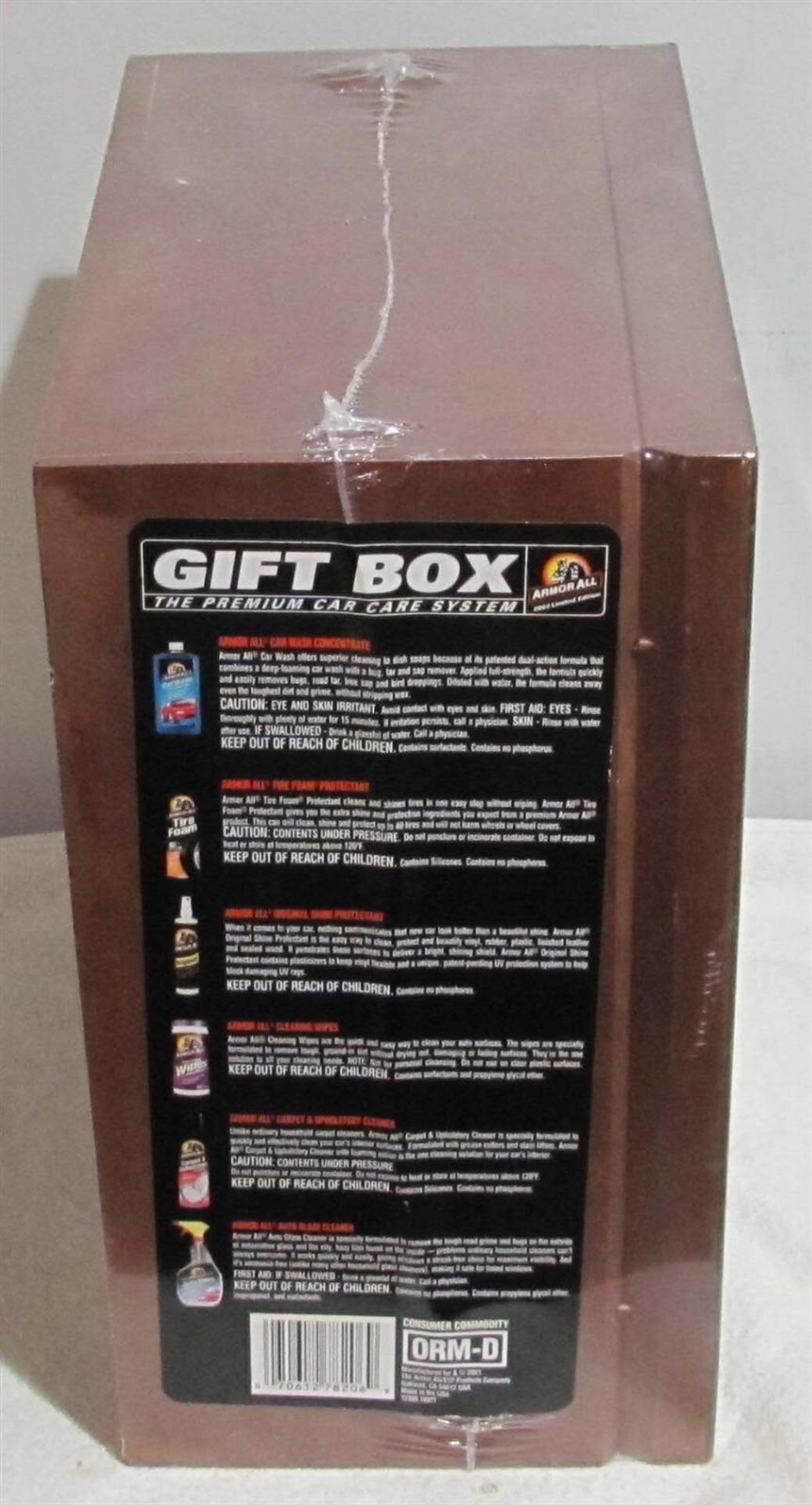 Armor All 2002 Limited Edition 6-Piece Gift Box-New & Sealed! (EXTREMELY Rare!!)