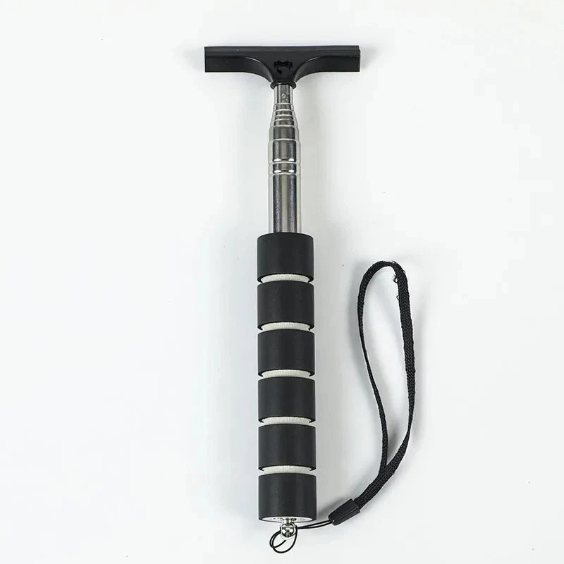 Car Rear View Mirror Cleaning Brush Telescopic Window Wiper Cleaner Tool