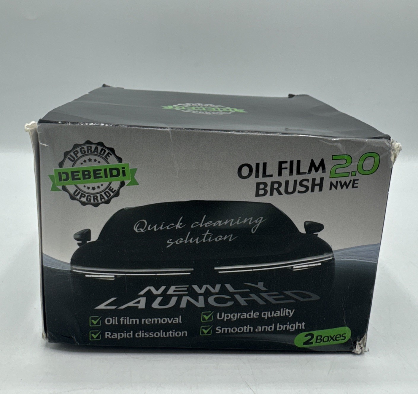 Debeidi oil film removal 2 boxes for cars