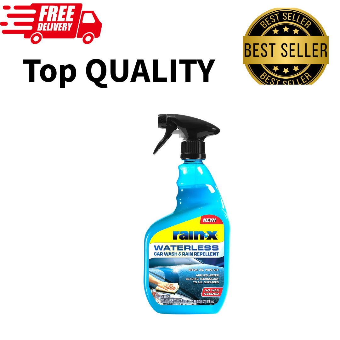 Rain-X Waterless Car Wash & Rain Repellent 32 fl oz Spray Cleaner 620100W