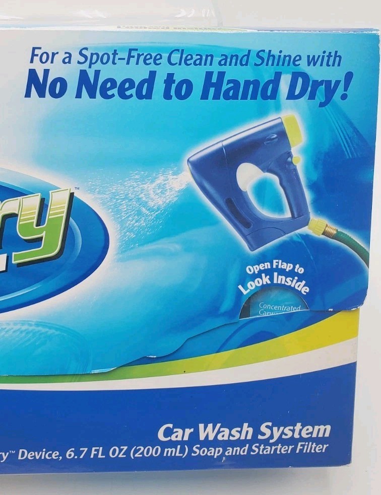 New Mr. Clean AutoDry Carwash System Auto Car Detail Kit Soap Filter Sprayer