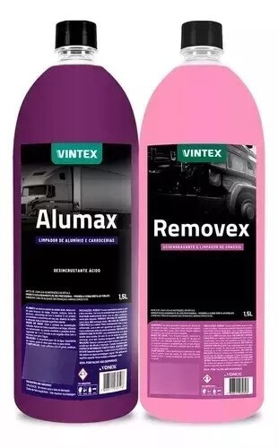 Vonixx Vintex Alumax Aluminum Cleaner 1.5 L + Removex Chassi Degreaser 1.5 L