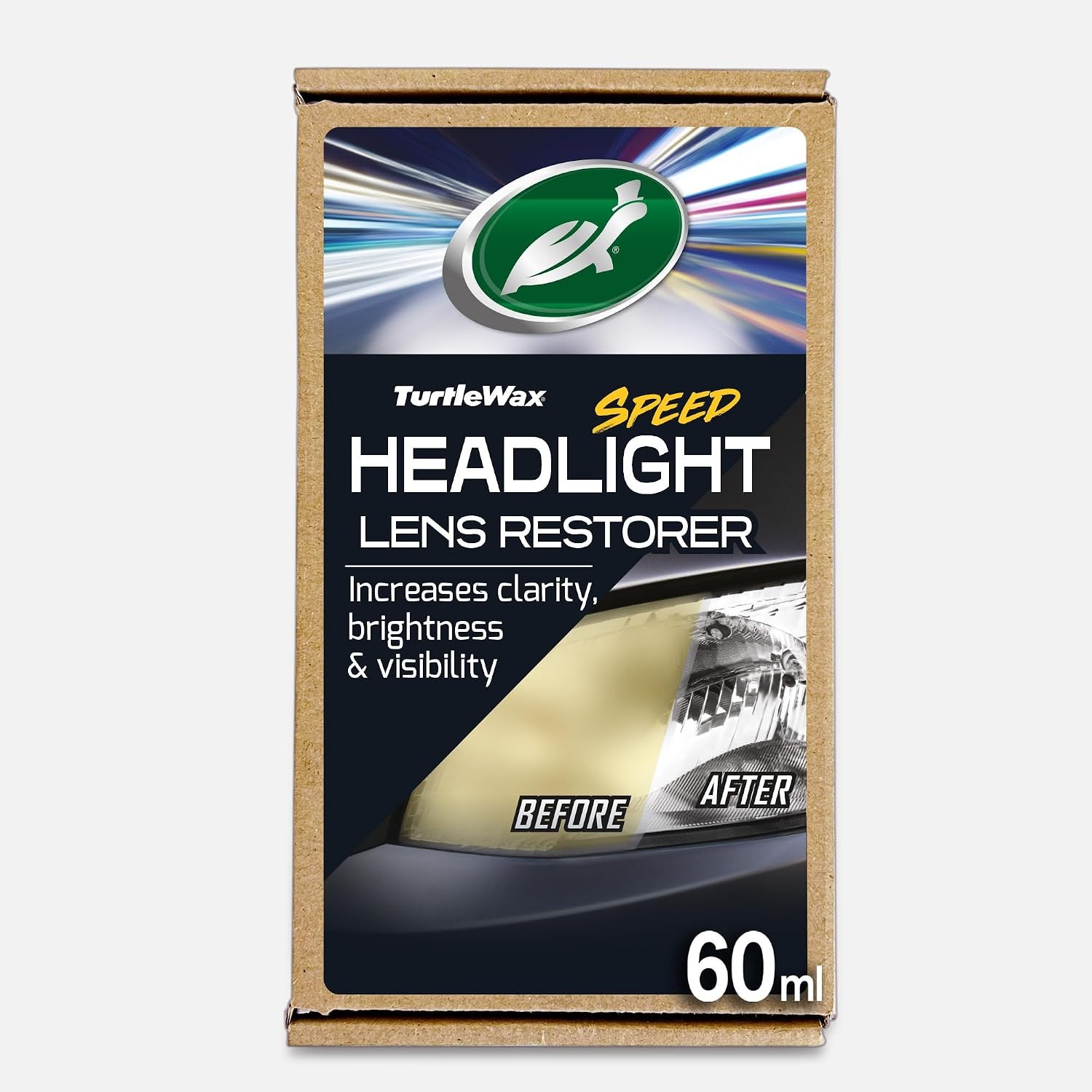 Car Headlight Restoration Kit Removes Oxidation Includes Polishing Pad