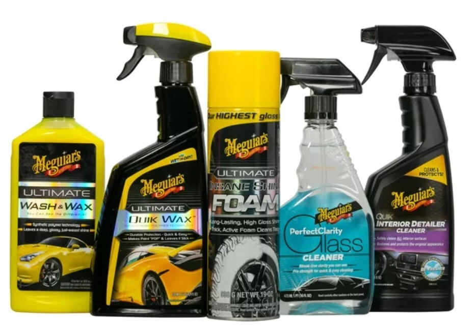 Meguiar’s Ultimate Ultimate Wash Bucket & Detailing Kit for Car Automotive Tools