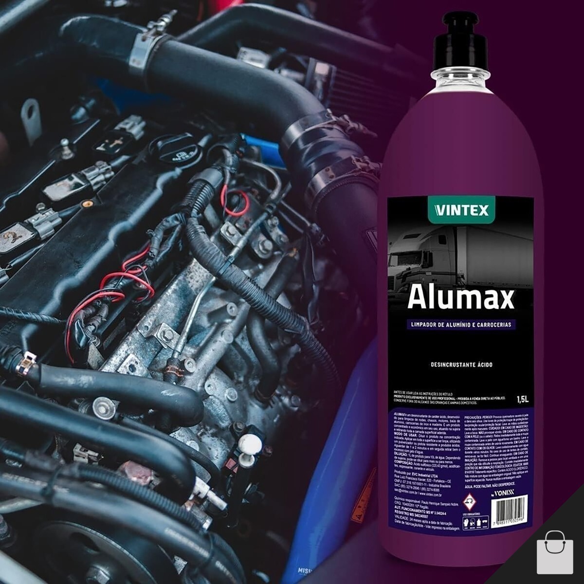 Vintex Removex Alumax Lava Autos Automotive Cleaner Car Maintenance Kit Vonixx