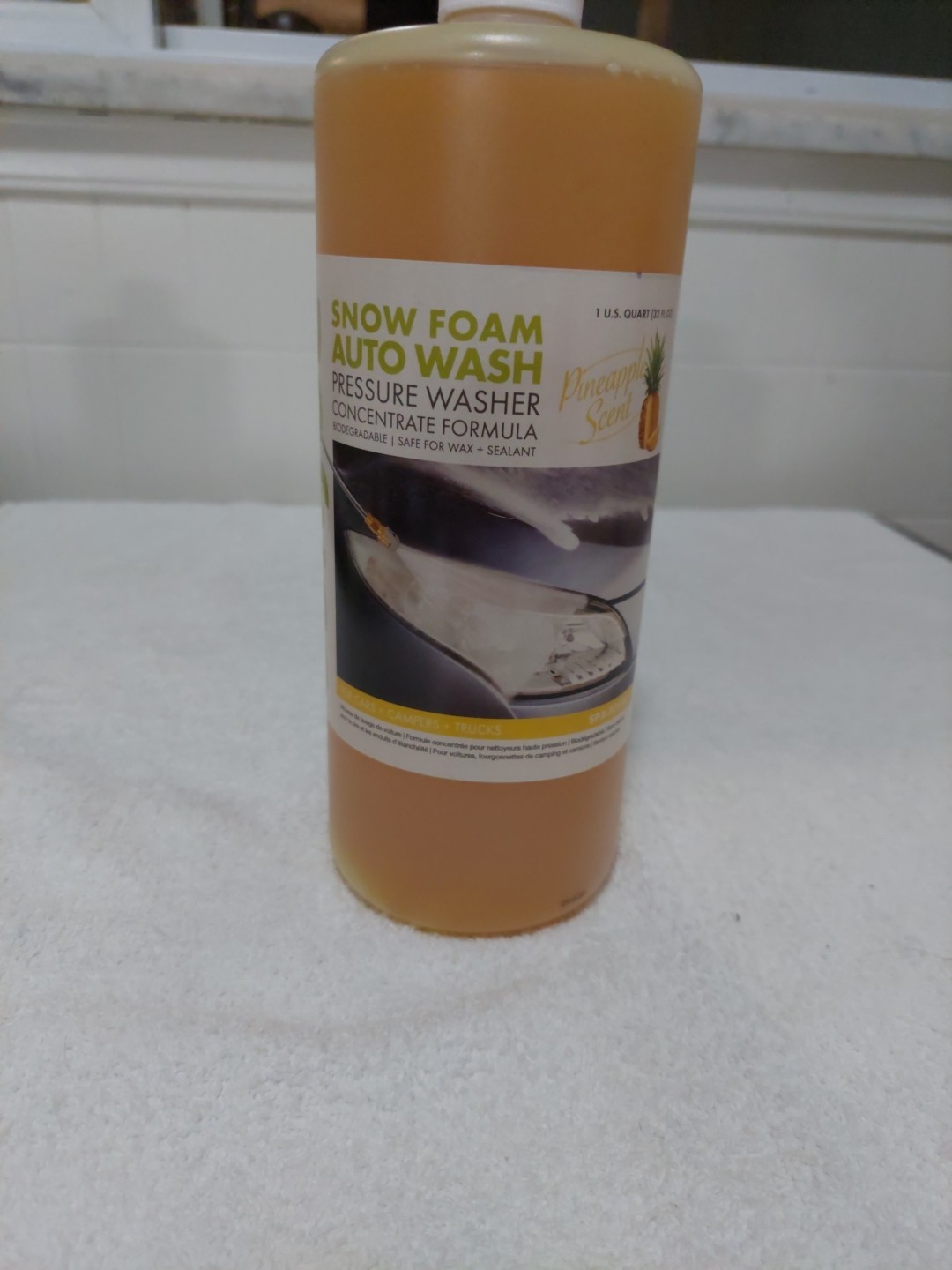 *Sun Joe Pressure Washer Auto Snow Foam Detergent Home & Auto in Orange-Vanilla