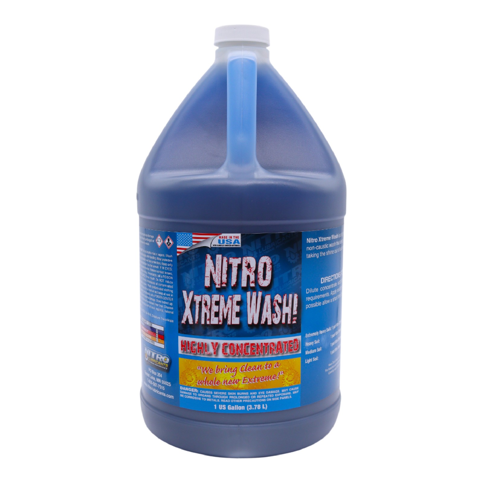 Nitro Lubricants Xtreme Bike Wash (1 GL) – Concentrated Cleaner