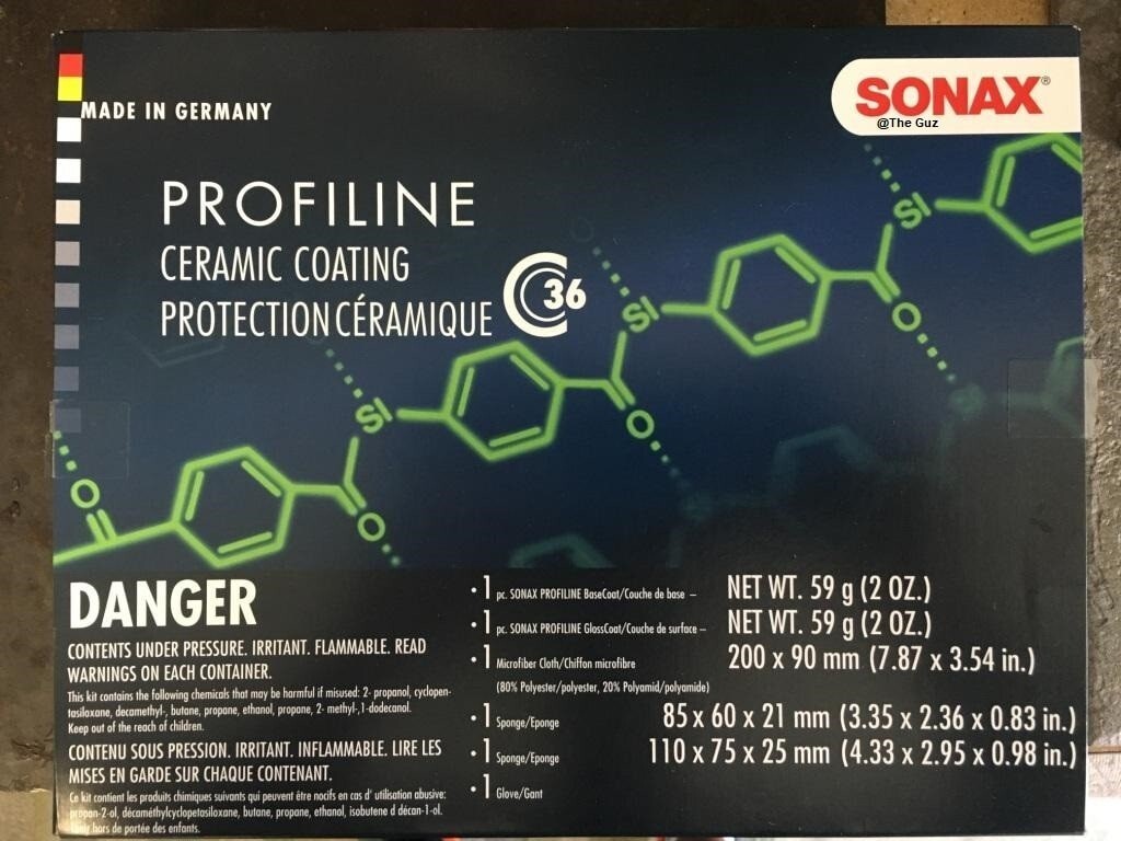 SONAX Ceramic Coating Kit CC36 – one of the best car cleaning kits