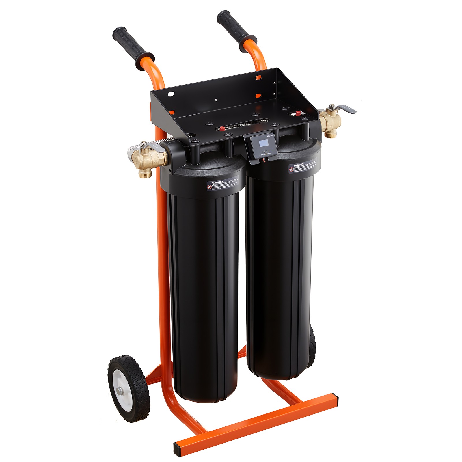 Uimoso Deionized Water Filtration System for Spot-FreeCar Wash with 2 x 4L Resin