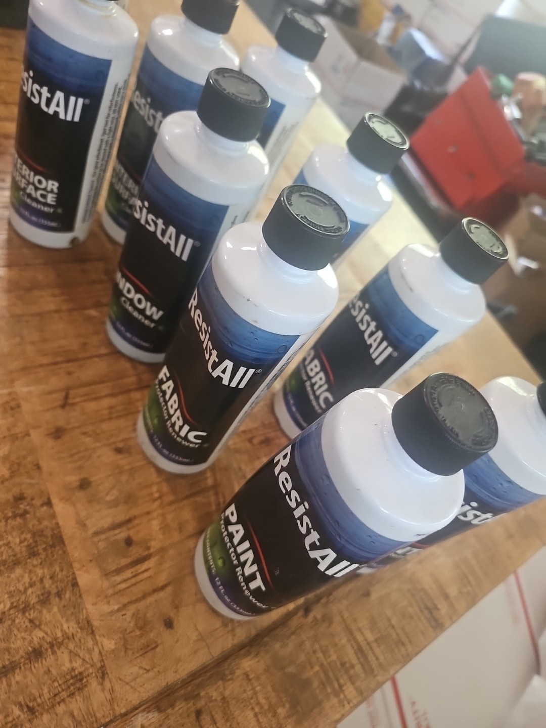 ResistAll NG Customer Care Kit Vehicle Car Cleaner Renewer Protector 10 bottles