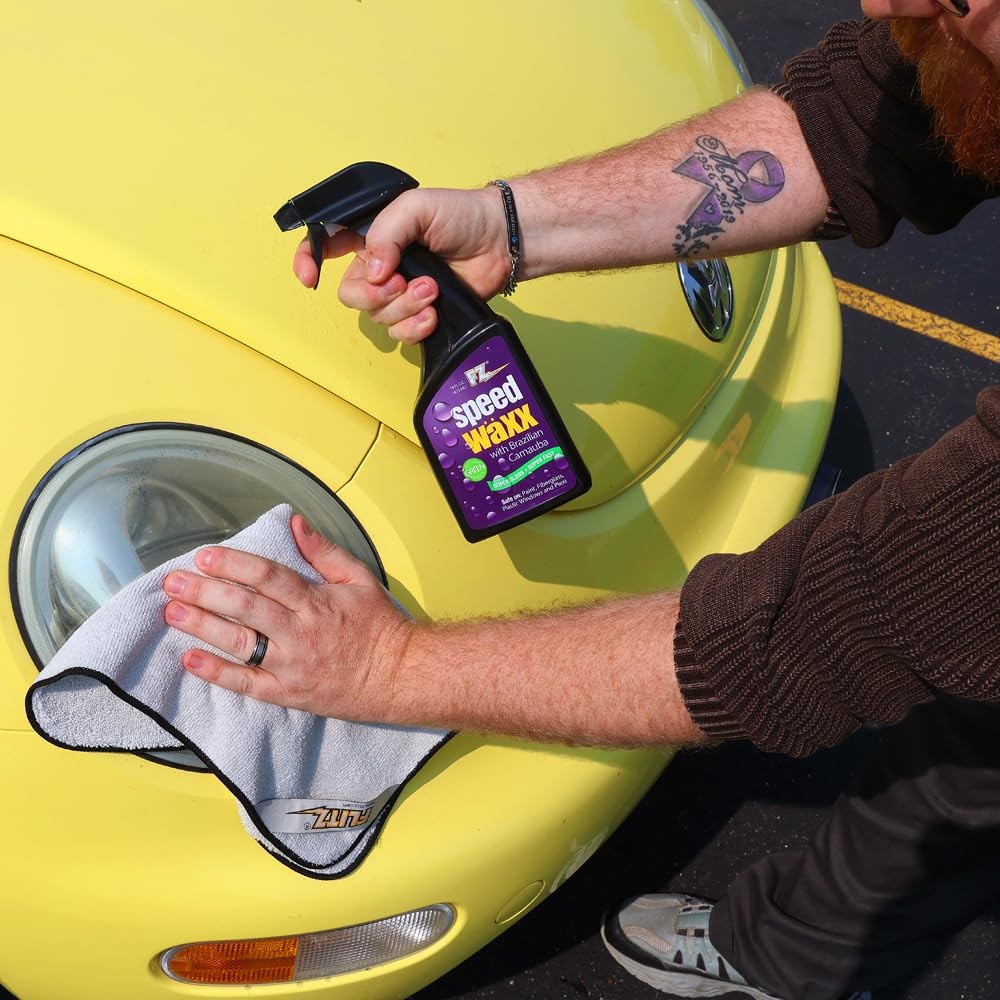 FZ Speed Waxx – Car Cleaning Supplies, Wax Spray 16 Fl Oz (Pack of 1)