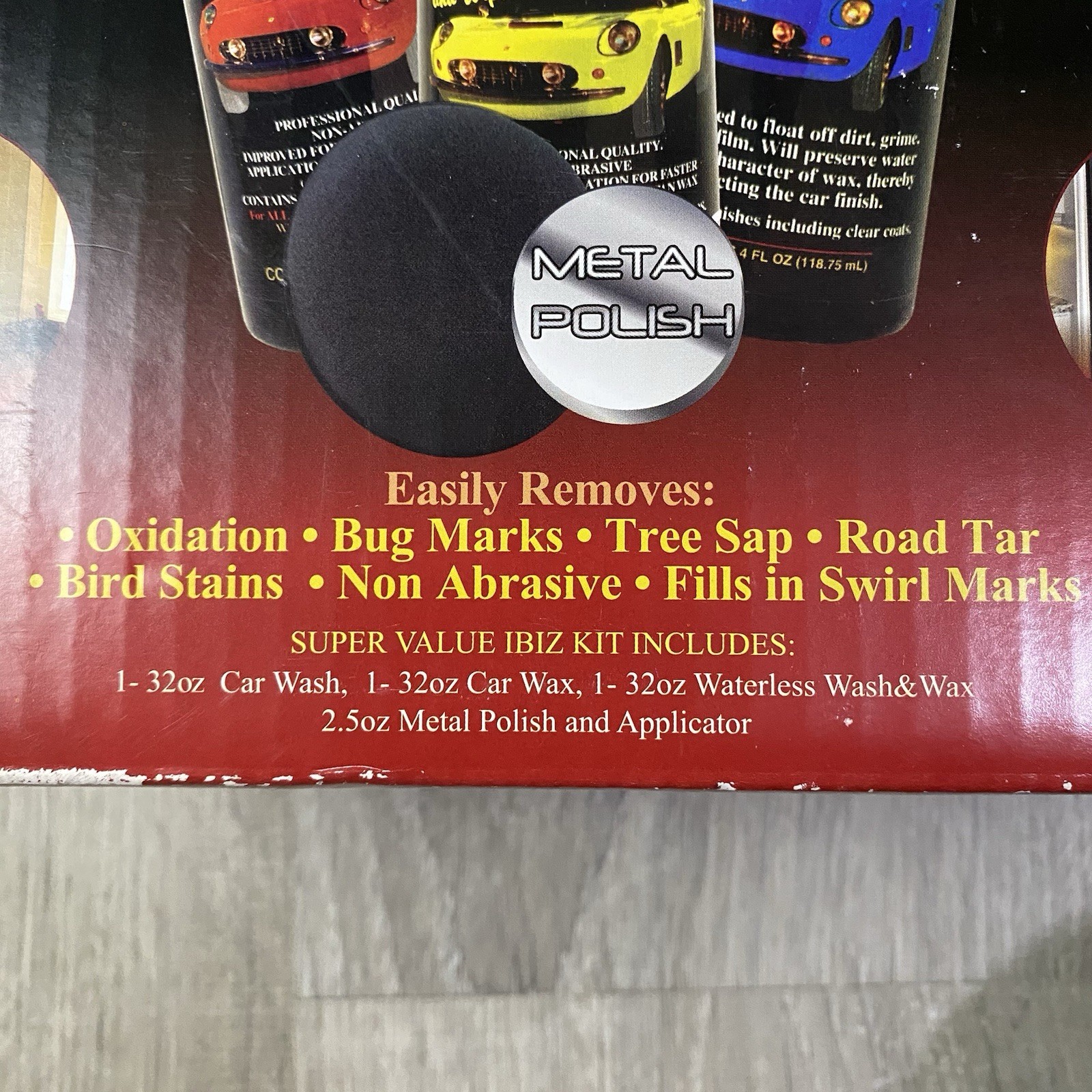 IBIZ World Class Everything Products Car Wash & Wax Polish New Open Box🔥