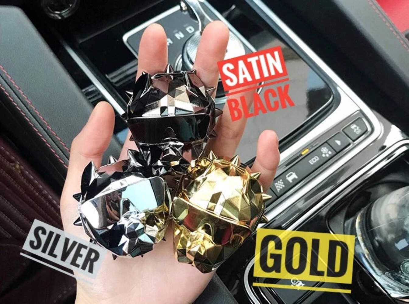 NO PERFUME Bulldog Air Freshener Car Decoration Auto Geur Clip Waterproof Mat