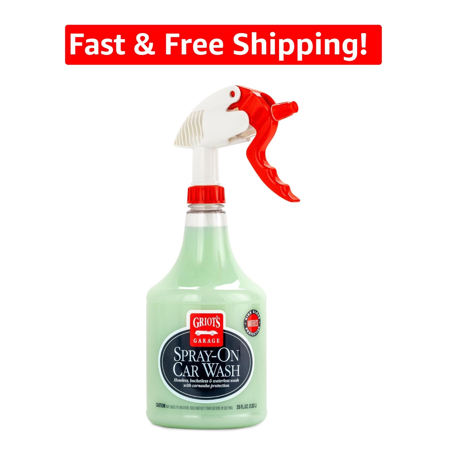 Effortless 35oz Rinseless Car Wash Solution – No Hose Needed, Ultimate Finish