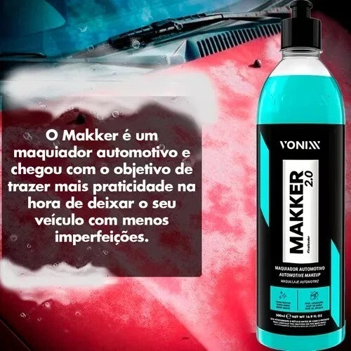 Vonixx Makker Automotive Makeup 500ml – Hide Scratches & High Gloss Paint Finish