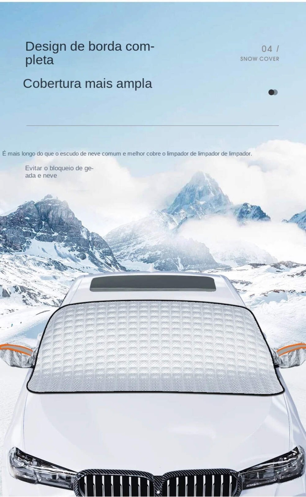 Sunshade Cover Car Windshield Snow Sun Shade Waterproof Protector Automobile