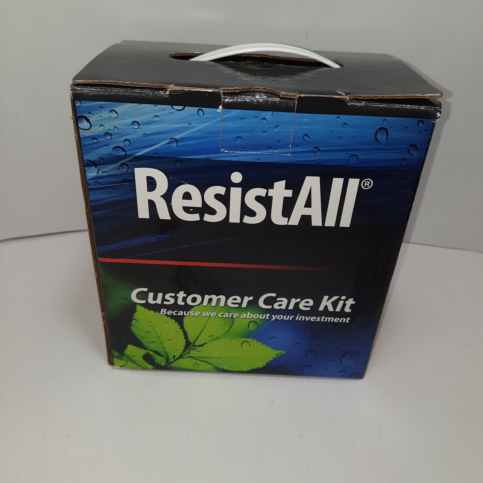2015 Resist All Customer Care Kit for Cleaning Car, New but Dented Bottles