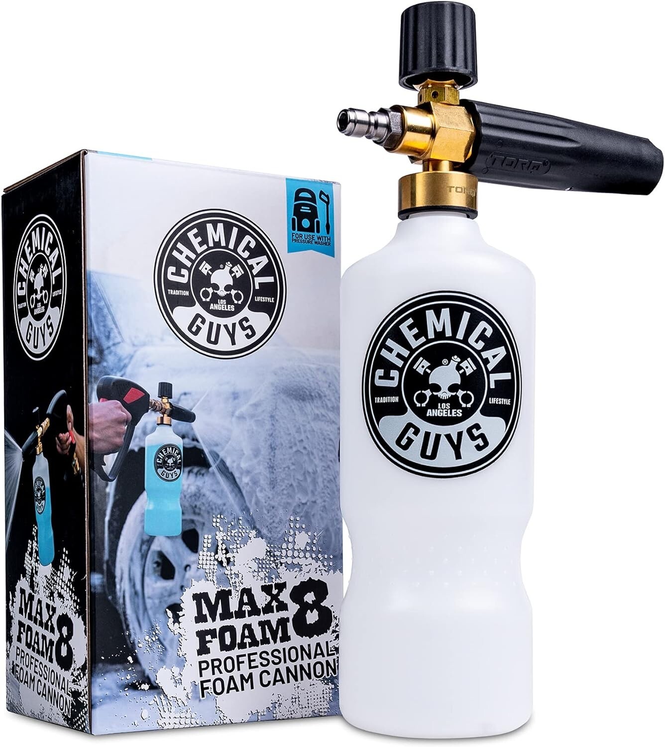 Chemical Guys EQP310 TORQ Professional Foam Cannon Max Foam 8