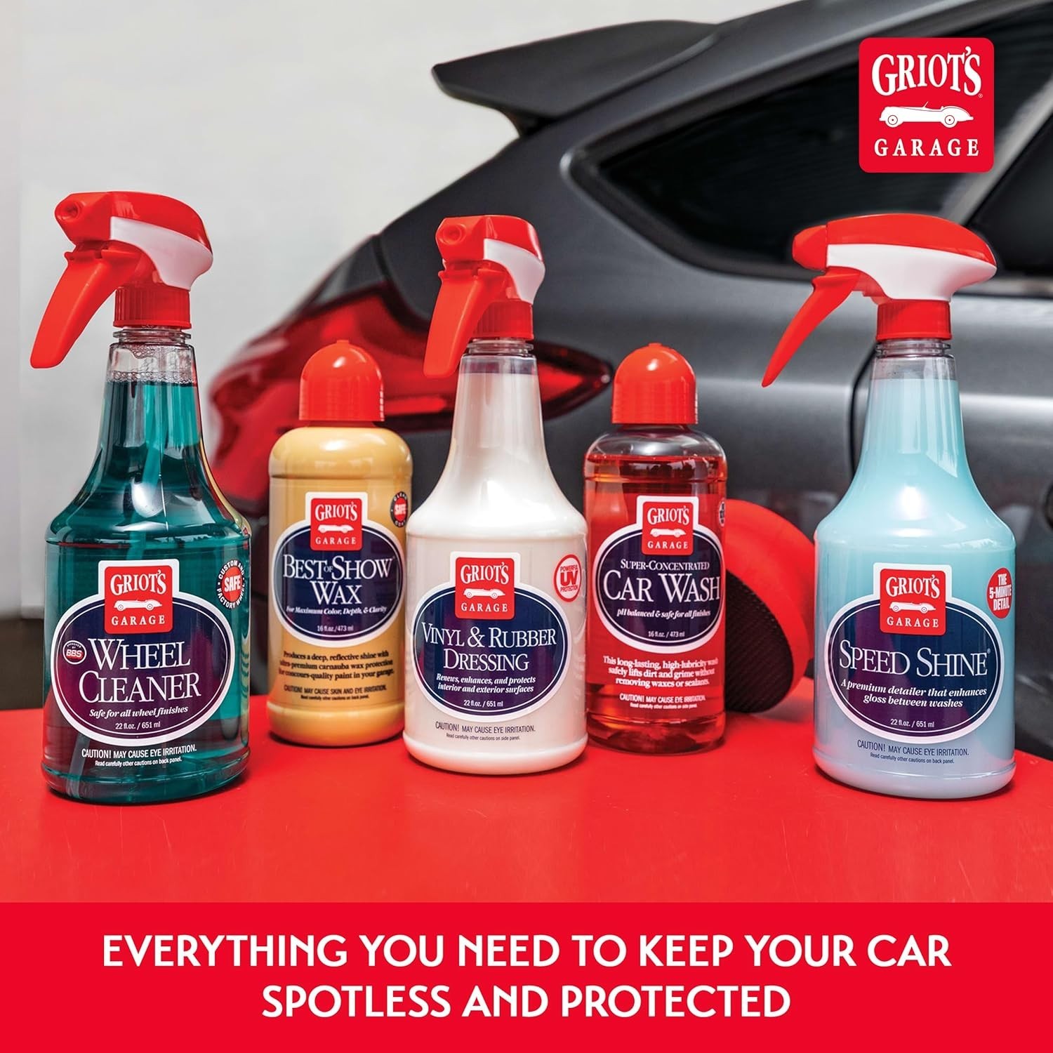 Starter Car Care Kit, Vehicle Detailing Set, Includes Car Wash, Wax, Vehicle …