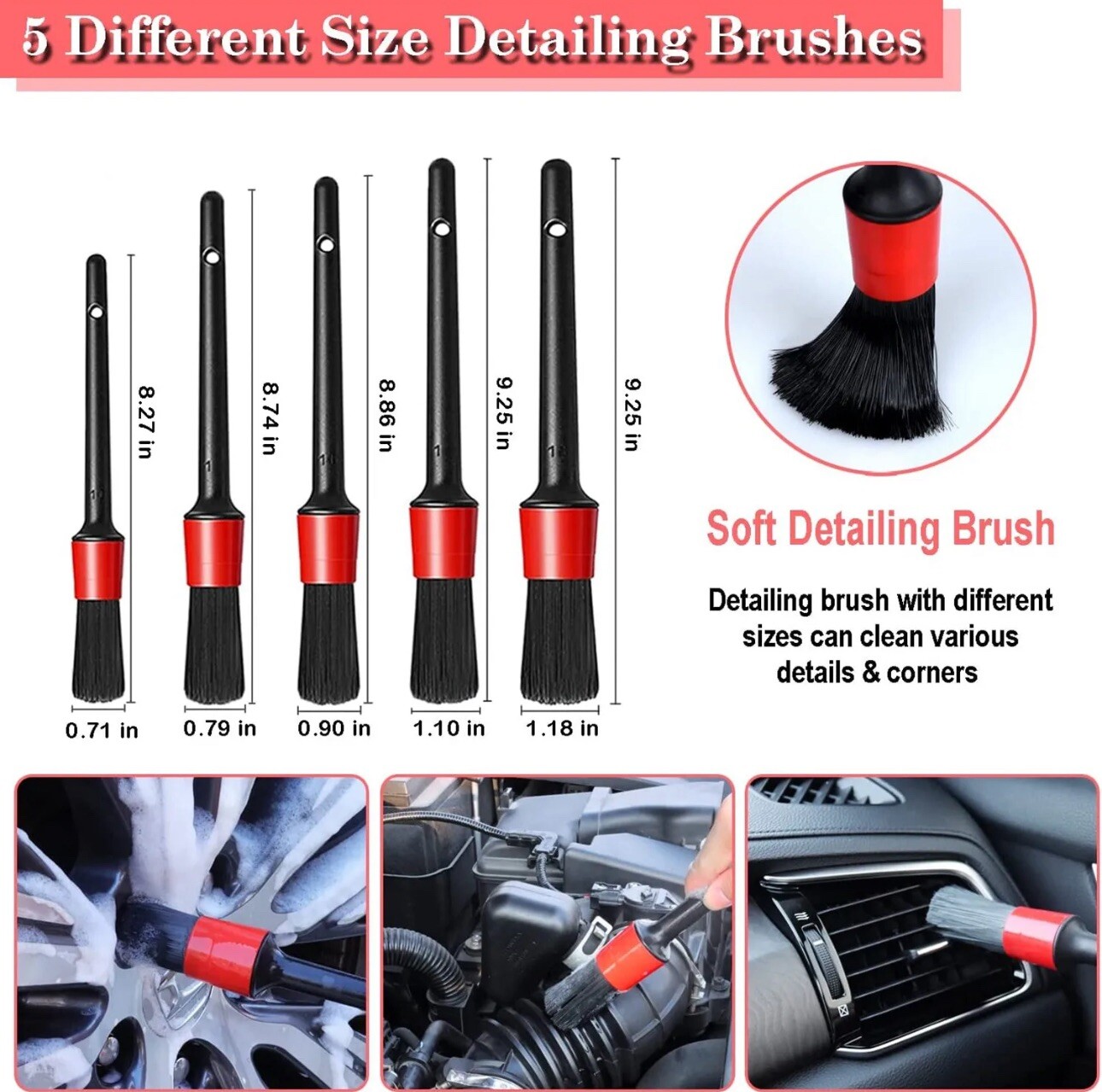 Multi-Functional Car Detailing Kit