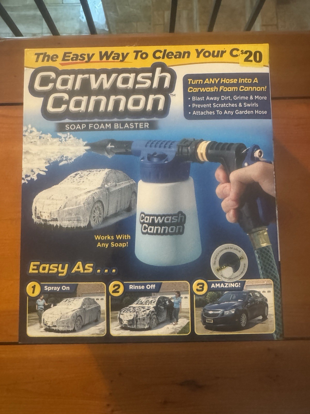 Carwash Cannon Soap Foam Blaster for Automotive Detailing