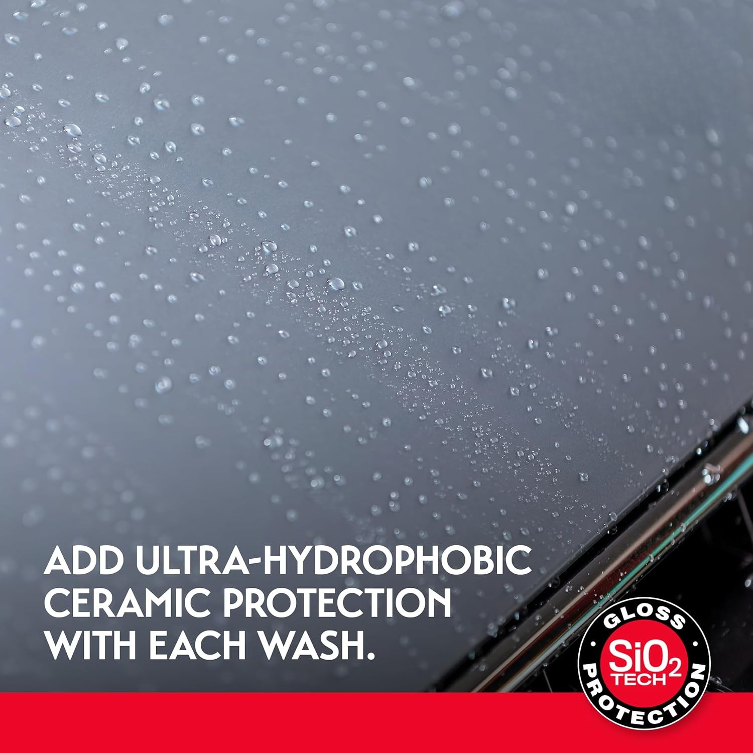 Ceramic car wash detergent and coating, suitable for all car exteriors