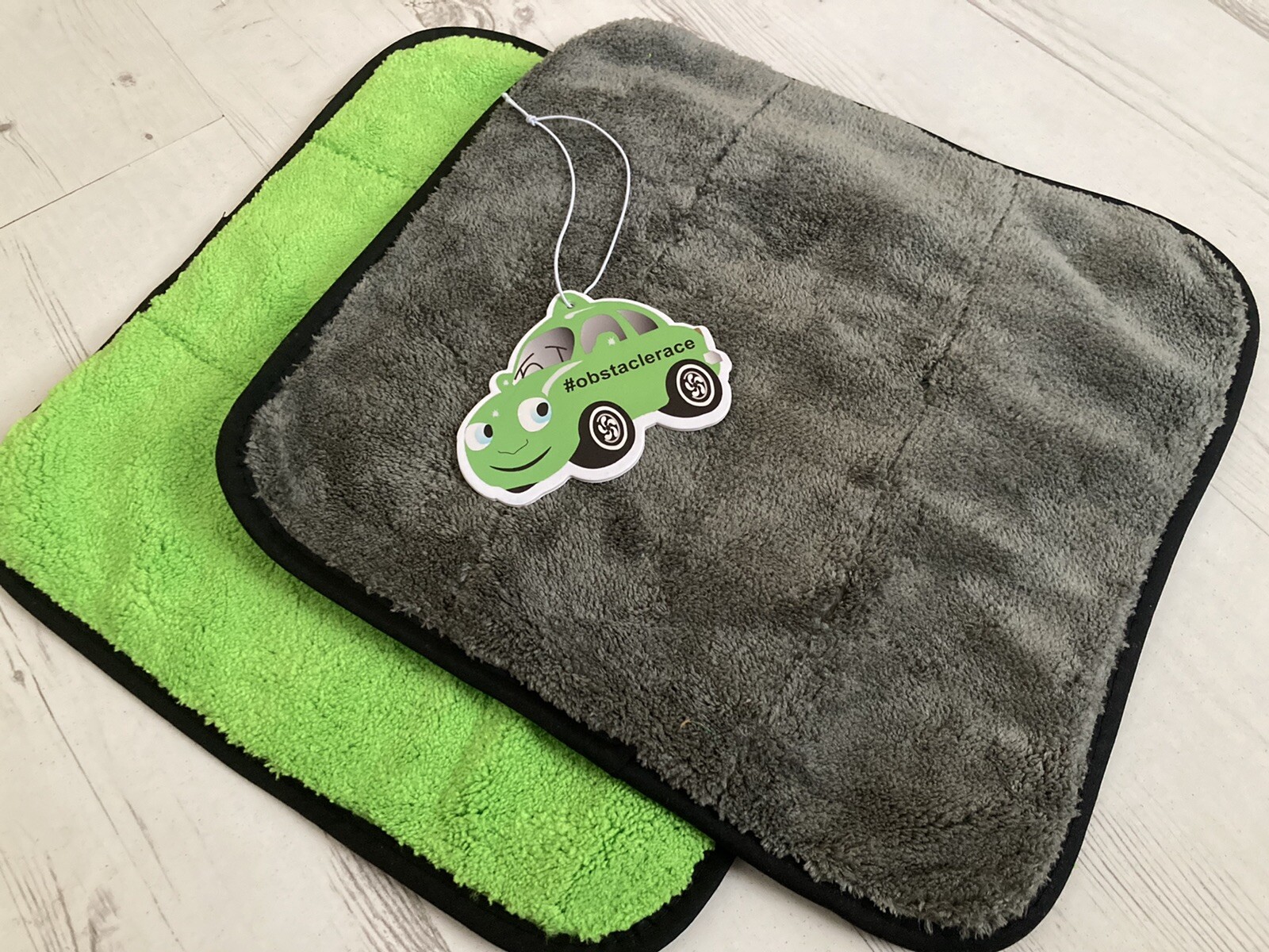 5xCar Waxing Towels Microfiber Super Thick Plush Cloth Washing Cleaning Drying