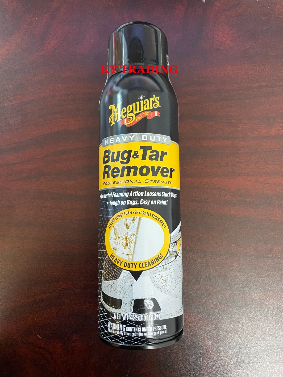 Meguiar’s HEAVY DUTY Bug & Tar Remover ~ Professional Strength & Clear Coat Safe
