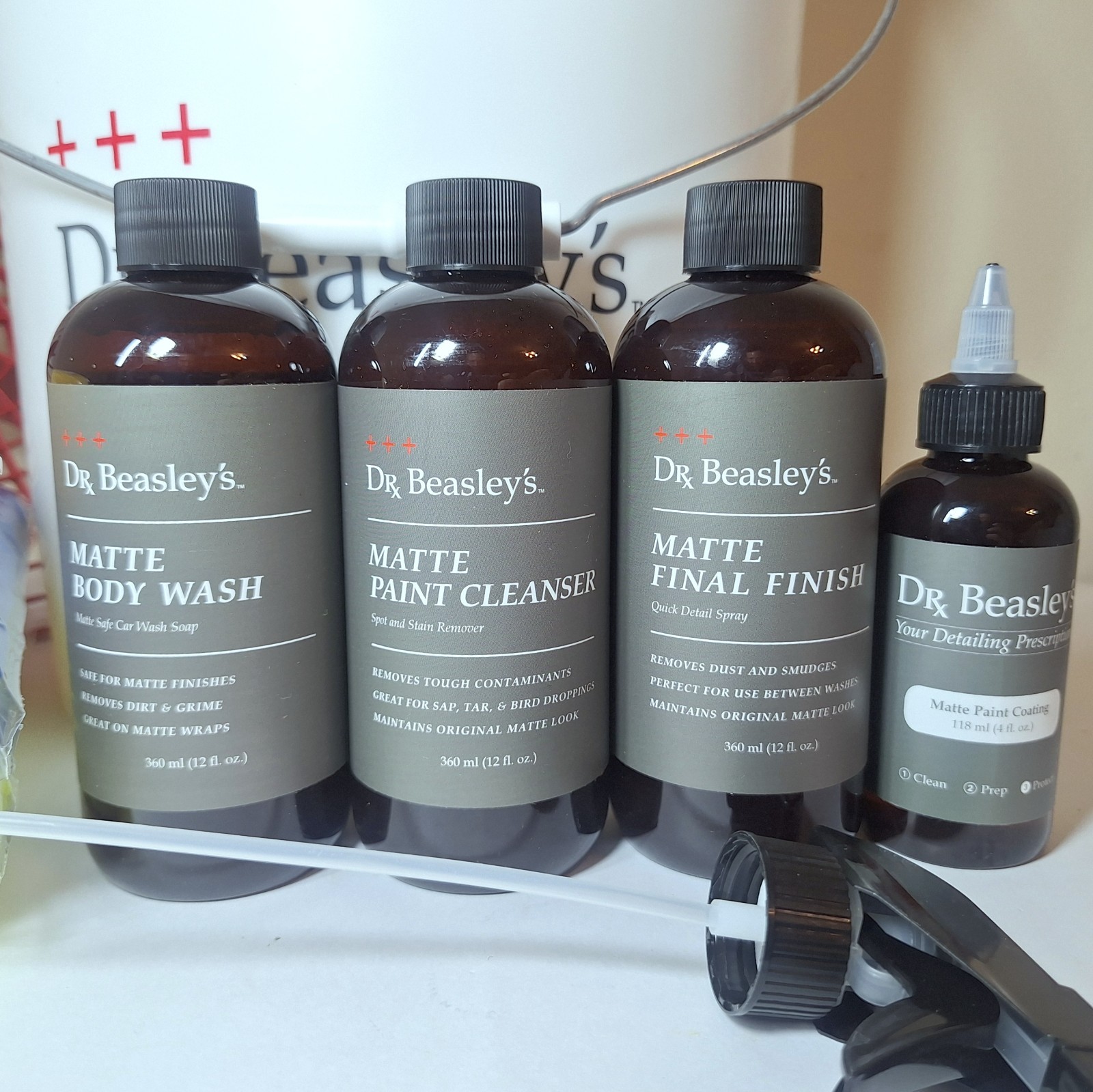 (NEW) Dr.Beasleys Matte Car Detailing Kit – FREE SHIPPING