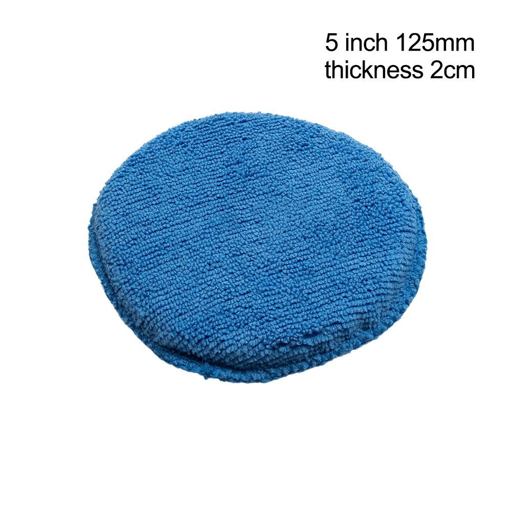10Pcs Auto Car Waxing Polish Foam Sponge Wax Applicator Cleaning Washing Pads AU