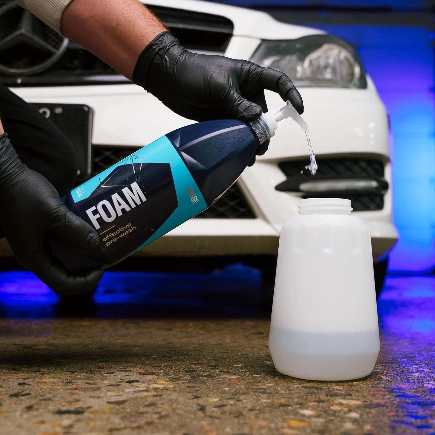 Car Foam Pre-Wash 33.8oz Touchless Snow Foam for Safe Paint Cleaning