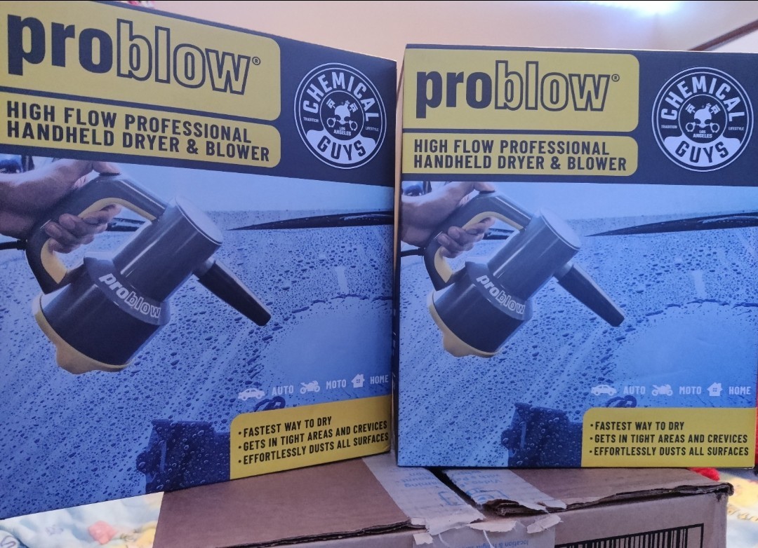 Chemical Guys EQP403 ProBlow High Flow Professional Hand Held Car Dryer Blower