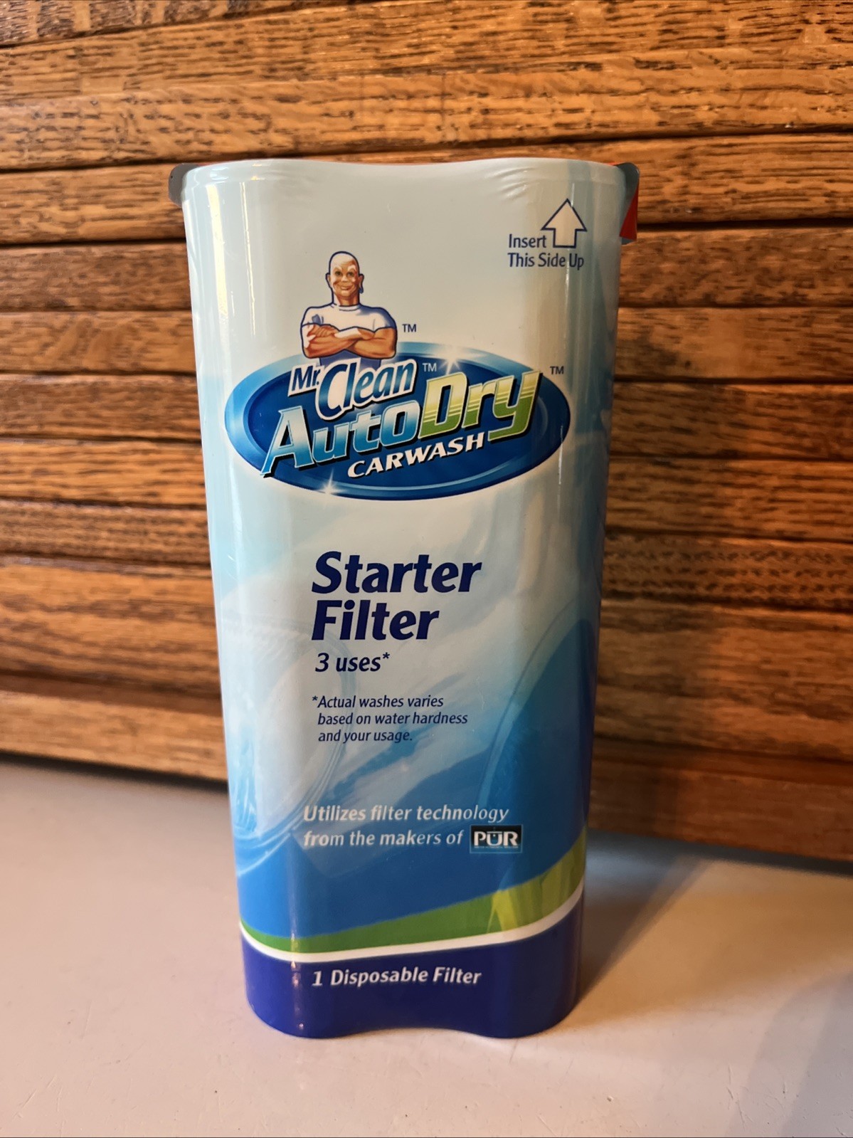 Mr. Clean Auto Dry Car Wash Starter Filter 3 Uses Disposable New Sealed