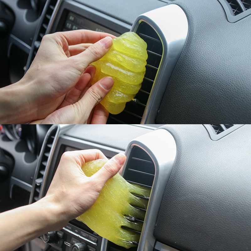 Car Cleaning Gel Auto Vent Dust Removal Putty for Interior Keyboard Detailing
