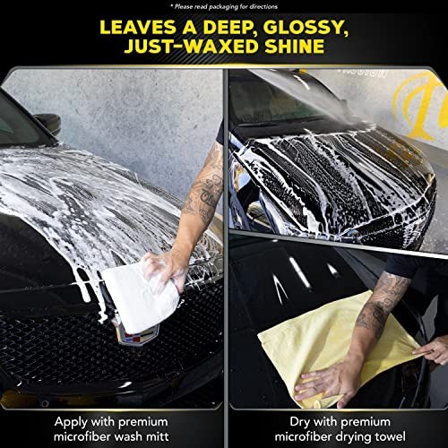 Ultimate Wash and Wax Car Soap – Cleans, Shines & Protects, pH Balanced, 1 Gallo