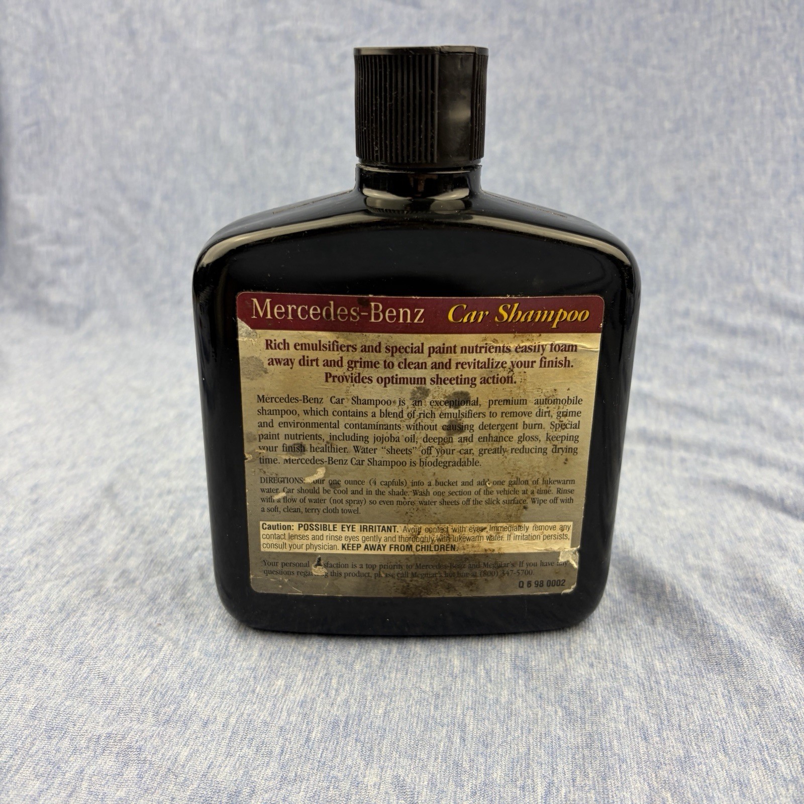 Meguiar’s Mercedes-Benz Cleaning Products 5 pc Leather Care Wheel Shampoo Rare