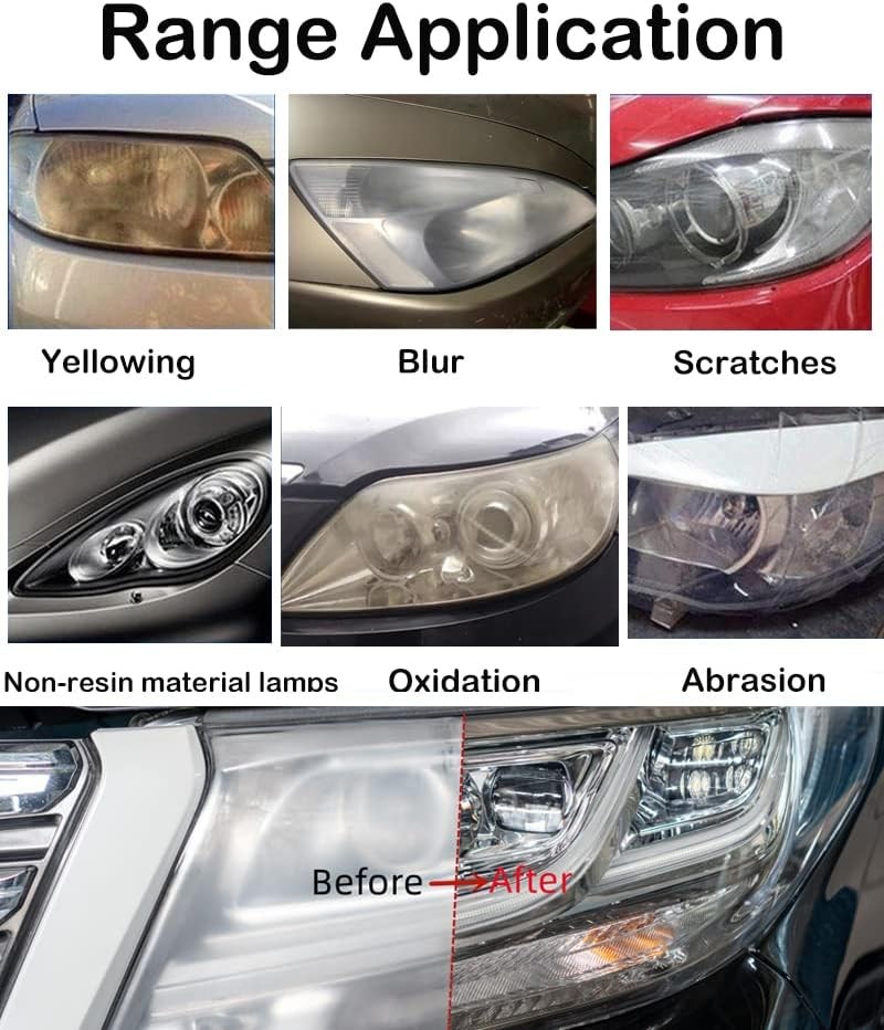 200ml Car Headlight Restoration Liquid, Repair fluid