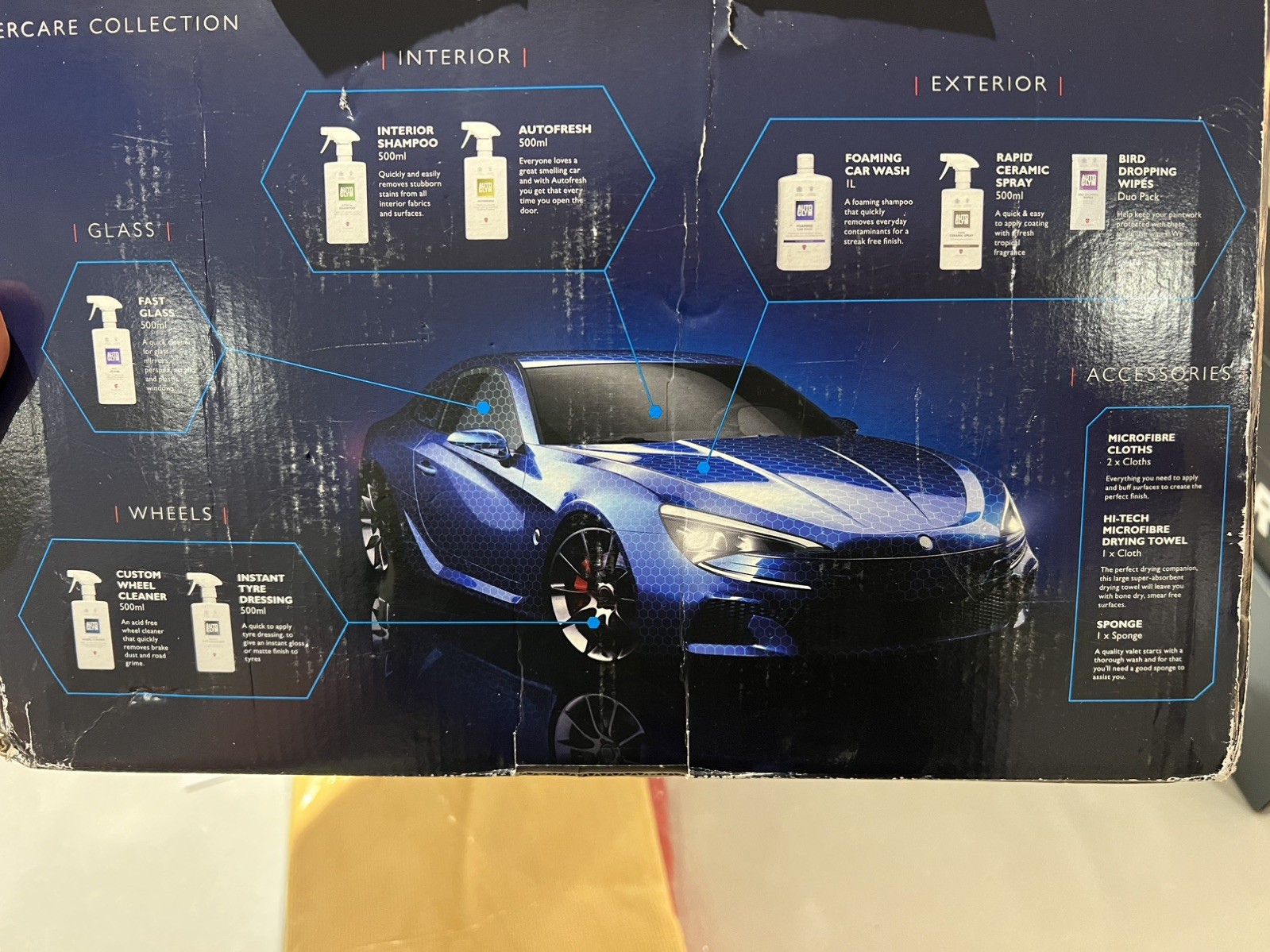 Autoglym Life Shine Aftercare Collection Car Cleaning Kit Interior & Exterior Uk