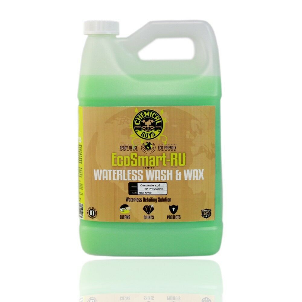 Chemical Guys WAC_707RU – EcoSmart-RU Ready to Use Waterless Car Wash & Wax 1gal