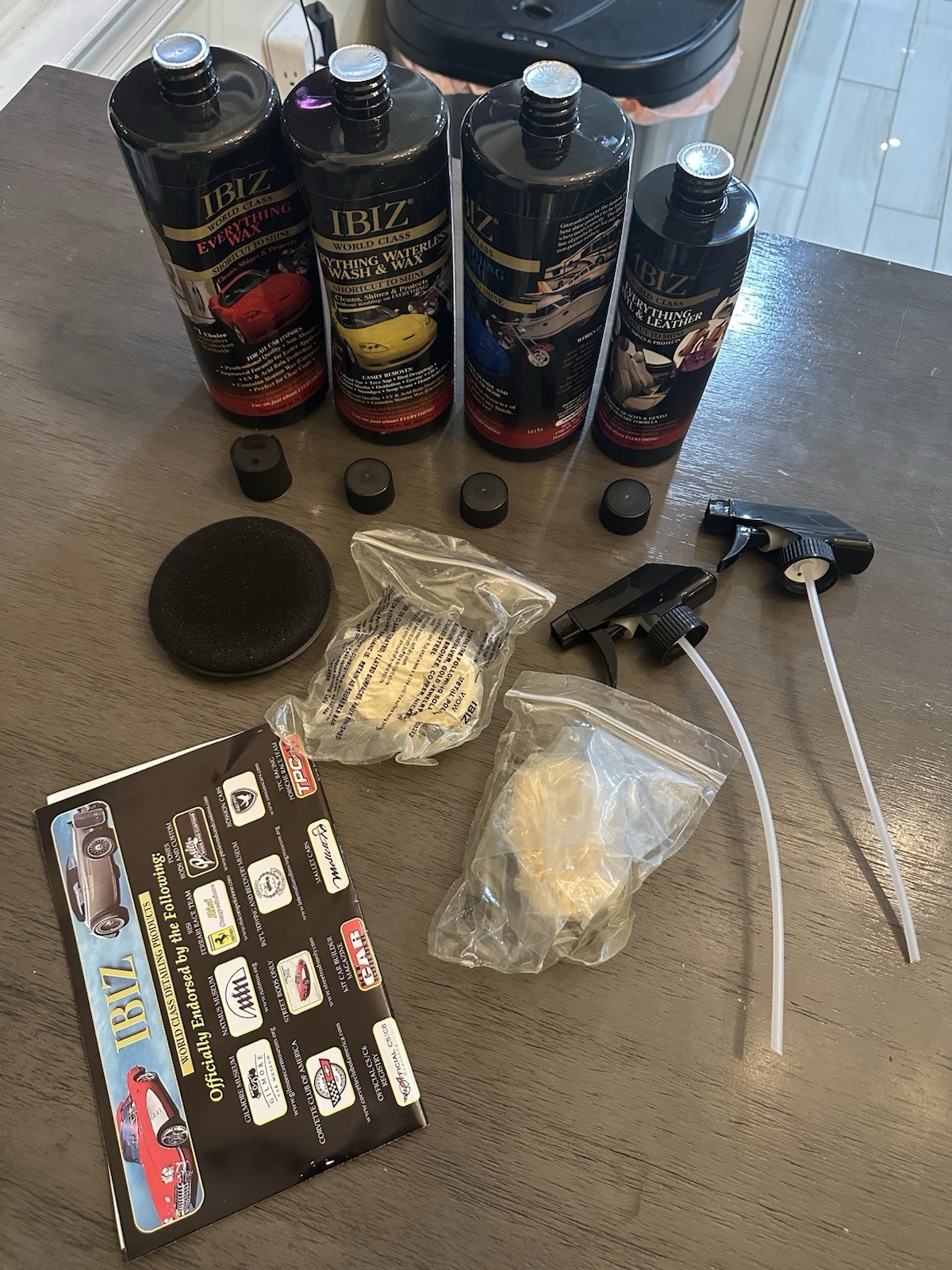 IBIZ World Class Everything Products Car Wash & Wax Polish Open Box