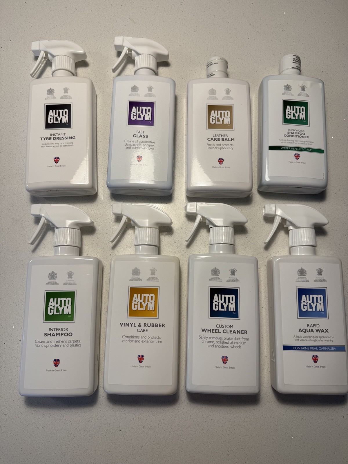 Lifeshine Autoglym Aftercare Car Care Valet Cleaning Collection Kit (11 Items)