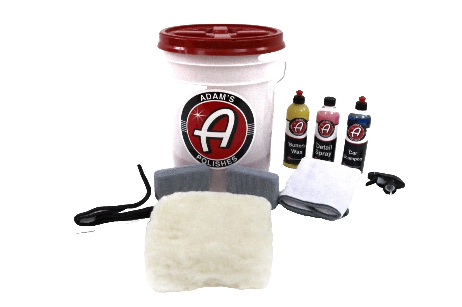 Adams Car Wash Detail Package 19355473 Polishes Wash & Wax Kit New